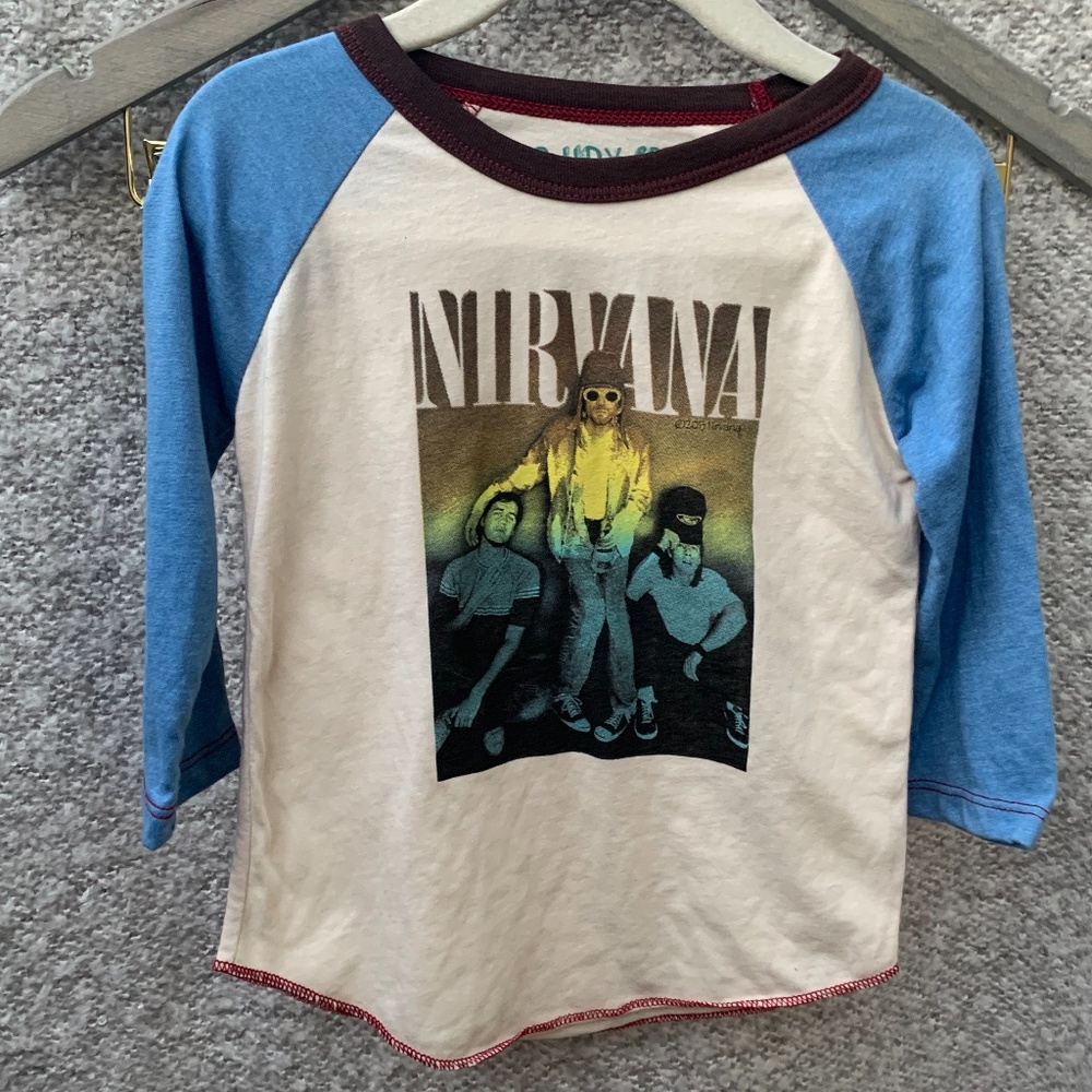Nirvana By Rowdy Sprouts  T Shirt unisex 12 months